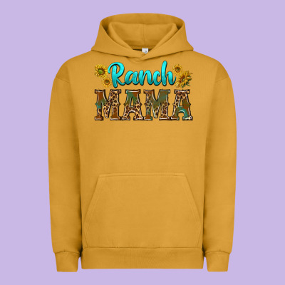 Ranch Mama Urban Hoodie Designed By Texasbilliewilder