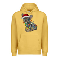 Christmas French Bulldog Premium Hoodie | Teevron