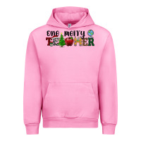 Fuchsia Pink one merry teacher Urban Hoodie - RanaPortraitStore