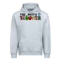Heather Grey one merry teacher Urban Hoodie - RanaPortraitStore
