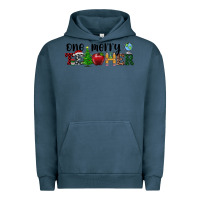 Pigment Midnight Navy one merry teacher Urban Hoodie - RanaPortraitStore