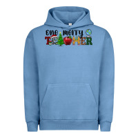Pigment Pebble Blue one merry teacher Urban Hoodie - RanaPortraitStore