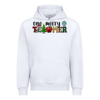 White one merry teacher Urban Hoodie - RanaPortraitStore