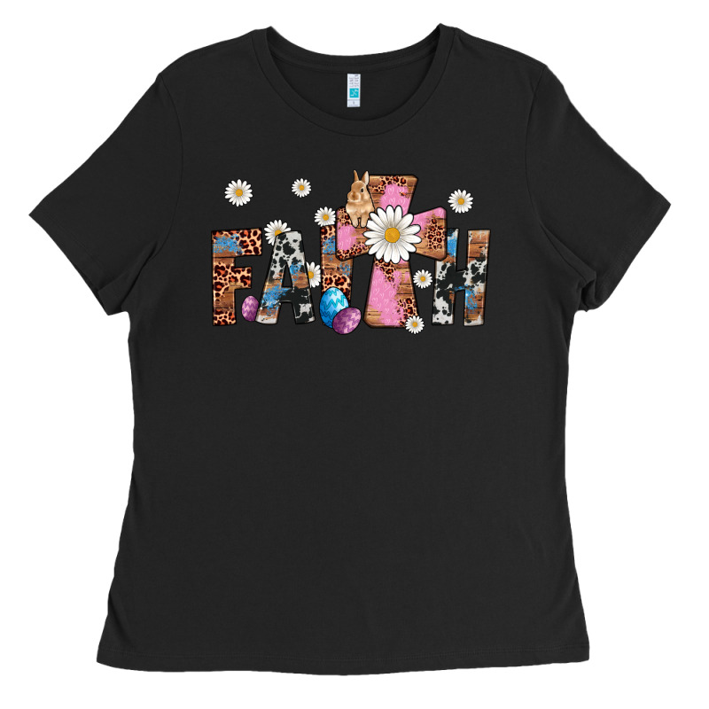 Faith Cross Ladies Tee by Artiststas | Teevron