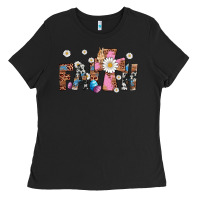 Black faith cross Ladies Tee - Artiststas