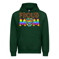 Forest Green proud mom lgbtq Urban Hoodie - texasbilliewilder