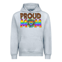 Heather Grey proud mom lgbtq Urban Hoodie - texasbilliewilder