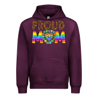 Mauve Wine proud mom lgbtq Urban Hoodie - texasbilliewilder