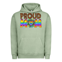 Pigment Oil Green proud mom lgbtq Urban Hoodie - texasbilliewilder