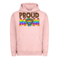 Pigment Salmon proud mom lgbtq Urban Hoodie - texasbilliewilder