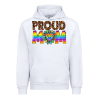White proud mom lgbtq Urban Hoodie - texasbilliewilder