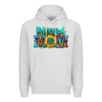 Blessed Mom Sunflower Premium Hoodie | Teevron