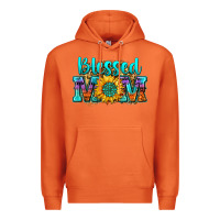 Carrot blessed mom sunflower Premium Hoodie - Zillion Design Studio