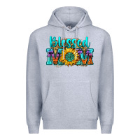 Blessed Mom Sunflower Premium Hoodie | Teevron