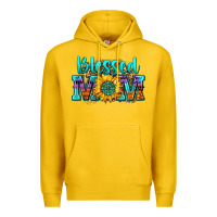 Lemon blessed mom sunflower Premium Hoodie - Zillion Design Studio