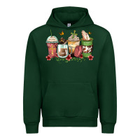 Forest Green faith coffee cups Urban Hoodie - Zillion Design Studio