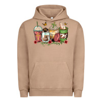 Pigment Burro faith coffee cups Urban Hoodie - Zillion Design Studio