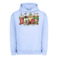Pigment Grape Ice faith coffee cups Urban Hoodie - Zillion Design Studio