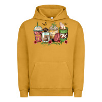 Pigment Peanut Butter faith coffee cups Urban Hoodie - Zillion Design Studio