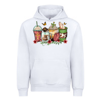 White faith coffee cups Urban Hoodie - Zillion Design Studio