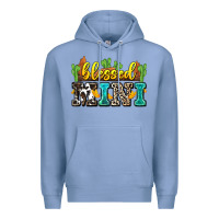 Colony Blue blessed mini Premium Hoodie - Zillion Design Studio