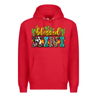 Red blessed mini Premium Hoodie - Zillion Design Studio