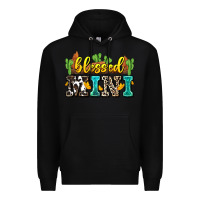 Black blessed mini Premium Hoodie - Zillion Design Studio