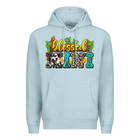Blue Mist blessed mini Premium Hoodie - Zillion Design Studio