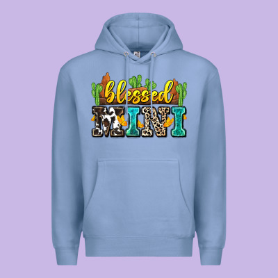 Blessed Mini Premium Hoodie Designed By Zillion Design Studio