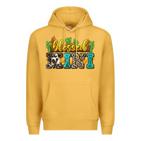 Mustard blessed mini Premium Hoodie - Zillion Design Studio