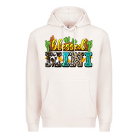 Pale Pink blessed mini Premium Hoodie - Zillion Design Studio