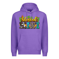 Purple blessed mini Premium Hoodie - Zillion Design Studio