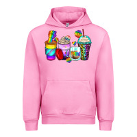 Fuchsia Pink pride coffee cups Urban Hoodie - Zillion Design Studio