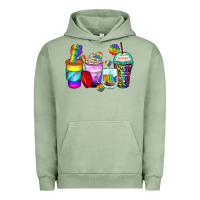 Pigment Oil Green pride coffee cups Urban Hoodie - Zillion Design Studio
