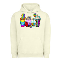 Pigment Pistachio pride coffee cups Urban Hoodie - Zillion Design Studio