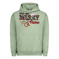 Pigment Oil Green one merry nurse western Urban Hoodie - RanaPortraitStore