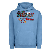 Pigment Pebble Blue one merry nurse western Urban Hoodie - RanaPortraitStore