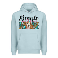 Blue Mist western beagle mom Premium Hoodie - RanaPortraitStore