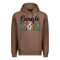 Chestnut western beagle mom Premium Hoodie - RanaPortraitStore