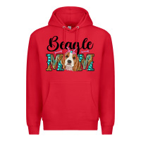 Red western beagle mom Premium Hoodie - RanaPortraitStore