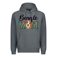 Rock western beagle mom Premium Hoodie - RanaPortraitStore