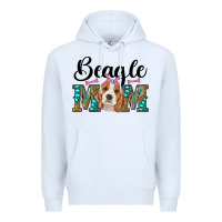 White western beagle mom Premium Hoodie - RanaPortraitStore