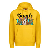 Lemon western beagle mom Premium Hoodie - RanaPortraitStore