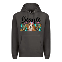 Smoke western beagle mom Premium Hoodie - RanaPortraitStore