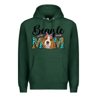 Sports Green western beagle mom Premium Hoodie - RanaPortraitStore