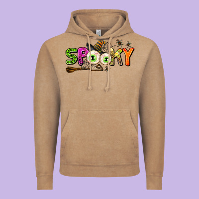 Spooky Vintage Hoodie Designed By Adodesignshop