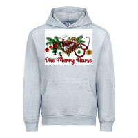 Heather Grey one merry nurse Urban Hoodie - RanaPortraitStore