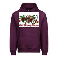 Mauve Wine one merry nurse Urban Hoodie - RanaPortraitStore