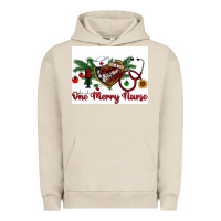 Pigment French Oak one merry nurse Urban Hoodie - RanaPortraitStore