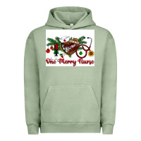 Pigment Oil Green one merry nurse Urban Hoodie - RanaPortraitStore